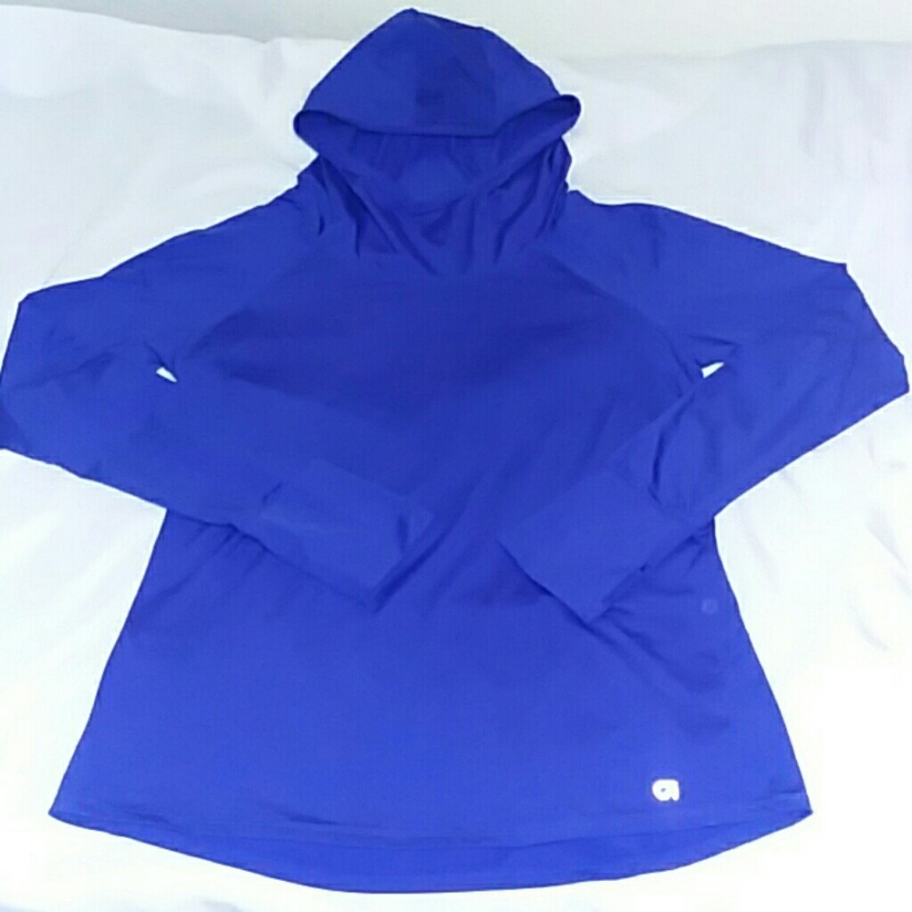 Gap Fit Ladies Pullover Hoodie Large Purple